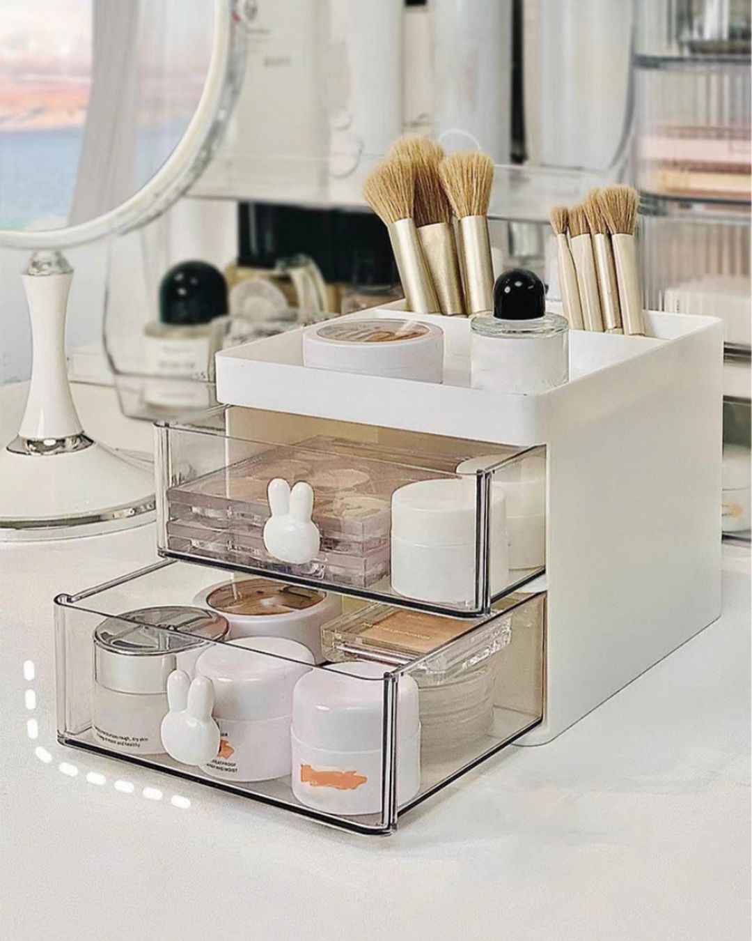 Cute Cosmetic Storage Box,