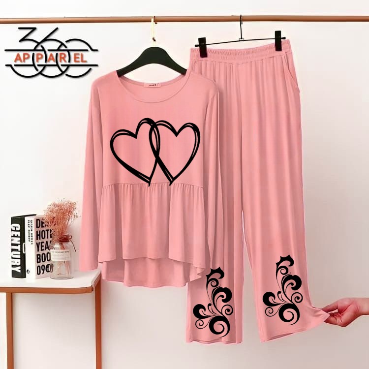 Lounge wear for women peach color