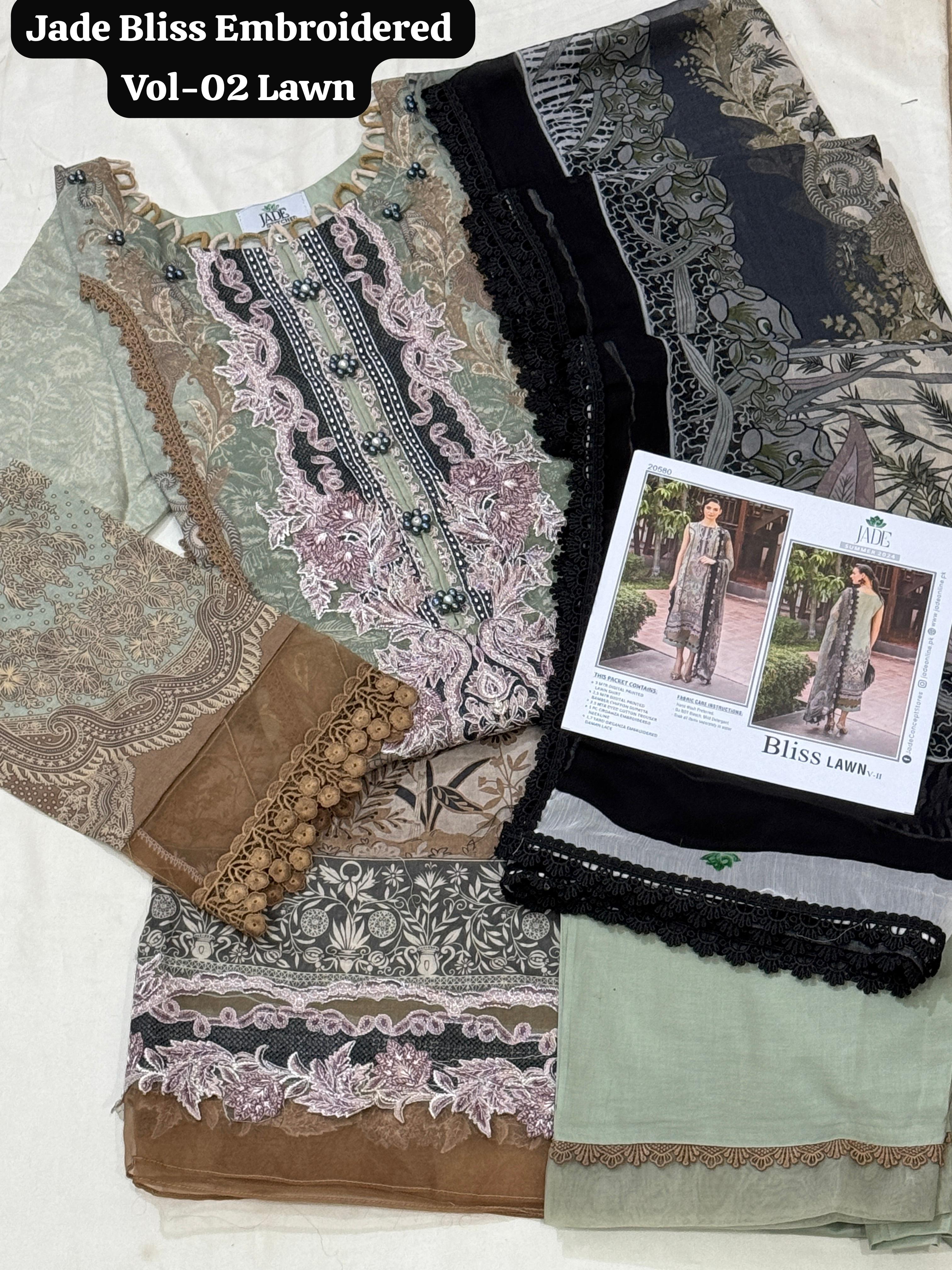 Jade Bliss Embroidered