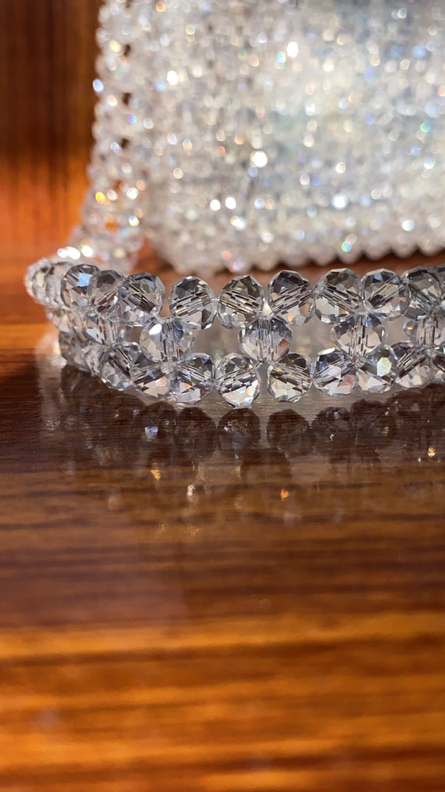 White pearls bag 🛍️ 1