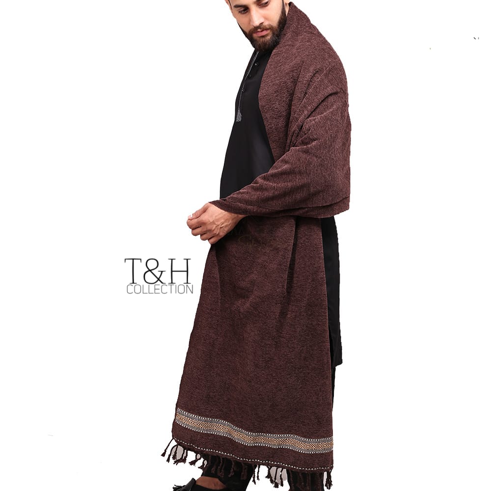 Mens valvet shawl
