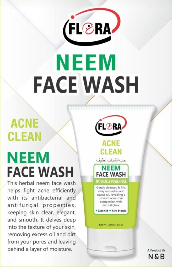 Flora neem facewash