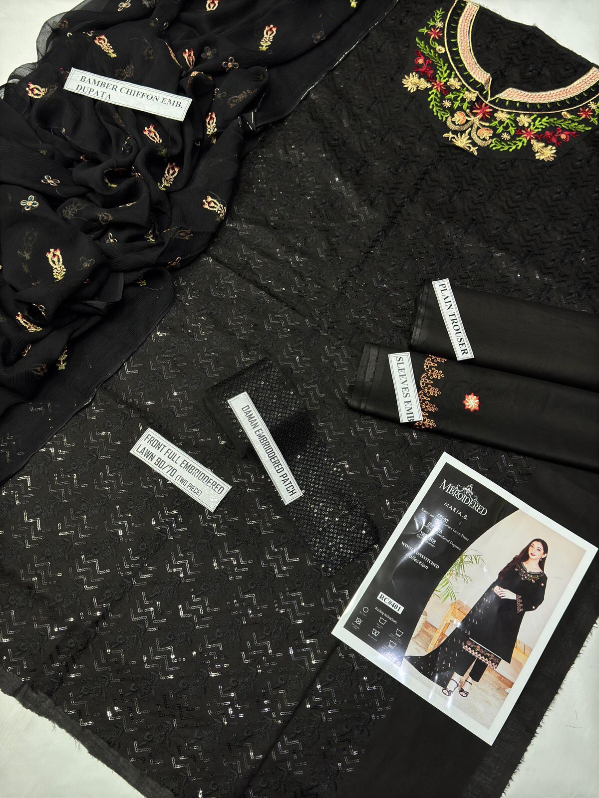 *PRESENTING ZARASHAHJHAN MOST TRENDING NOW AVAILABLE*   *New Arrival Special Eid Collection* Fabric 4