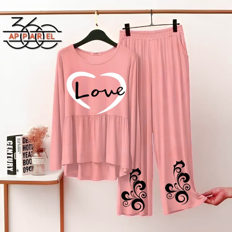 Lounge wear for women peach color