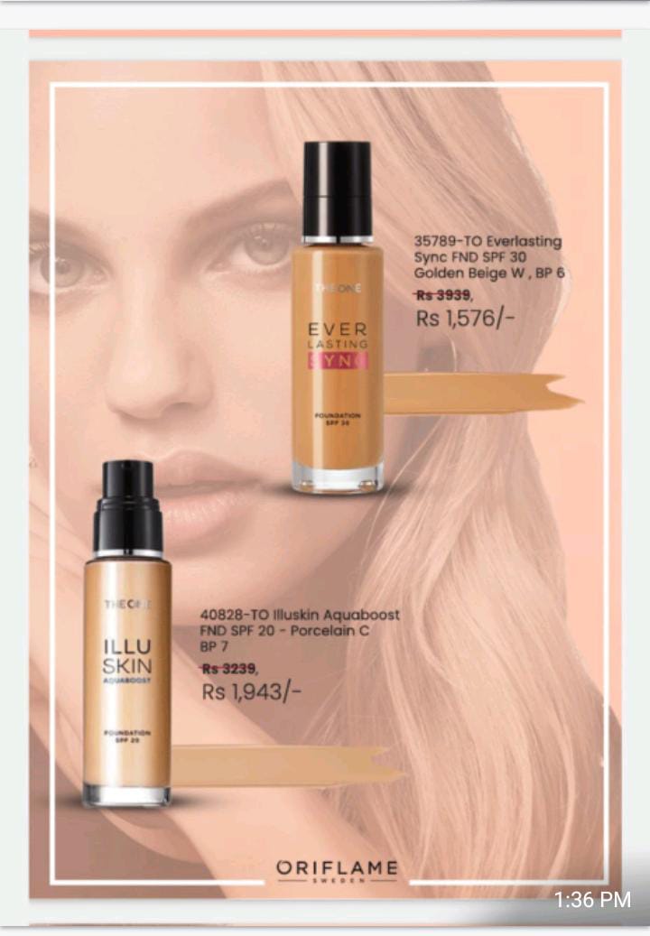 Available on discount  Illu Foundtion