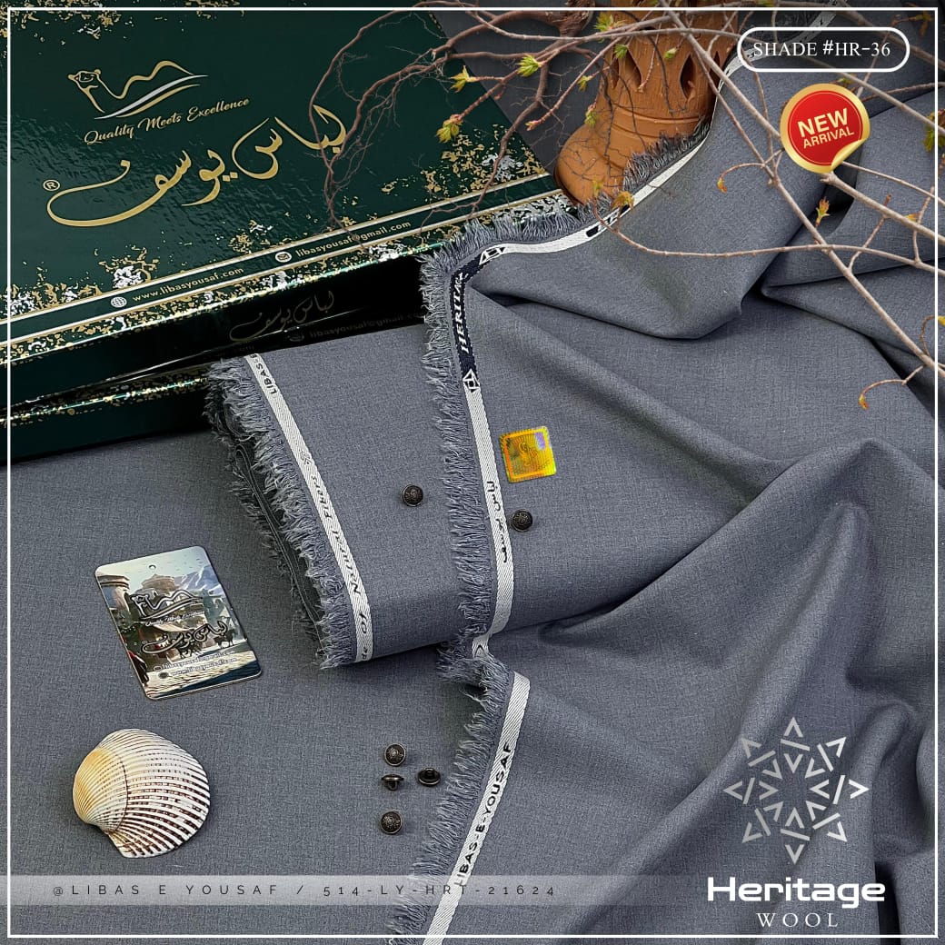 Brand Name *LIBAS-E-YOUSAF (MEN)* *HERITAGE WOOL*