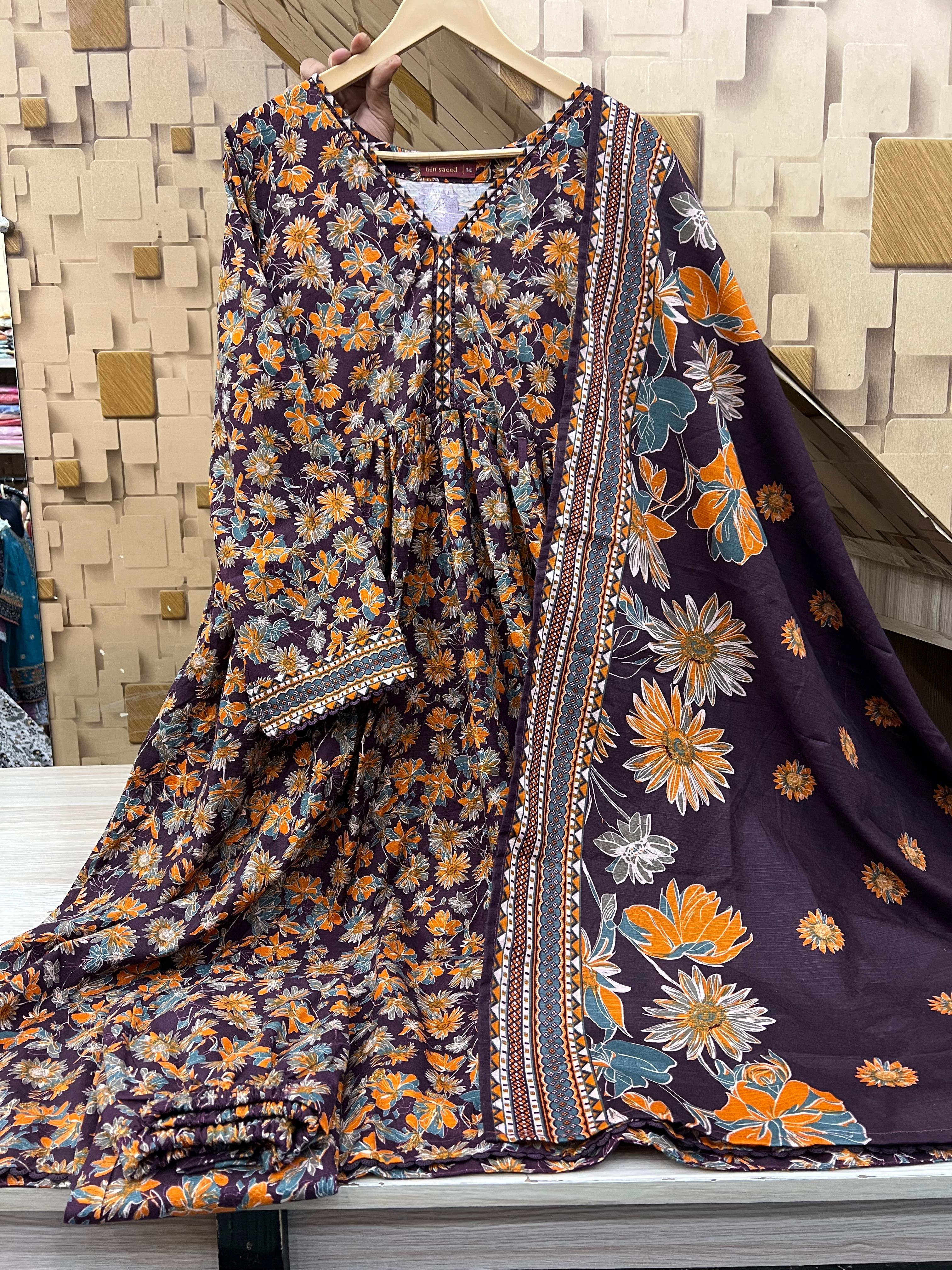 Khaddar Printed 3pc Stitch