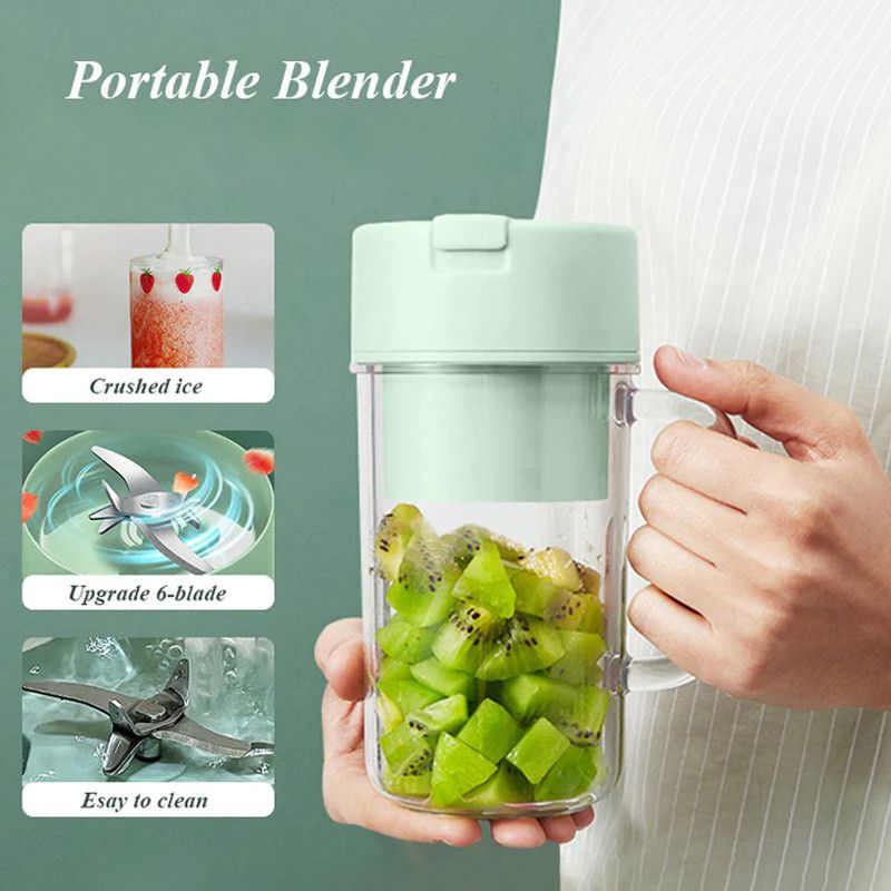 Crusher Juicer 2 In 1 Mini Portable USB Rechargeable High Quality