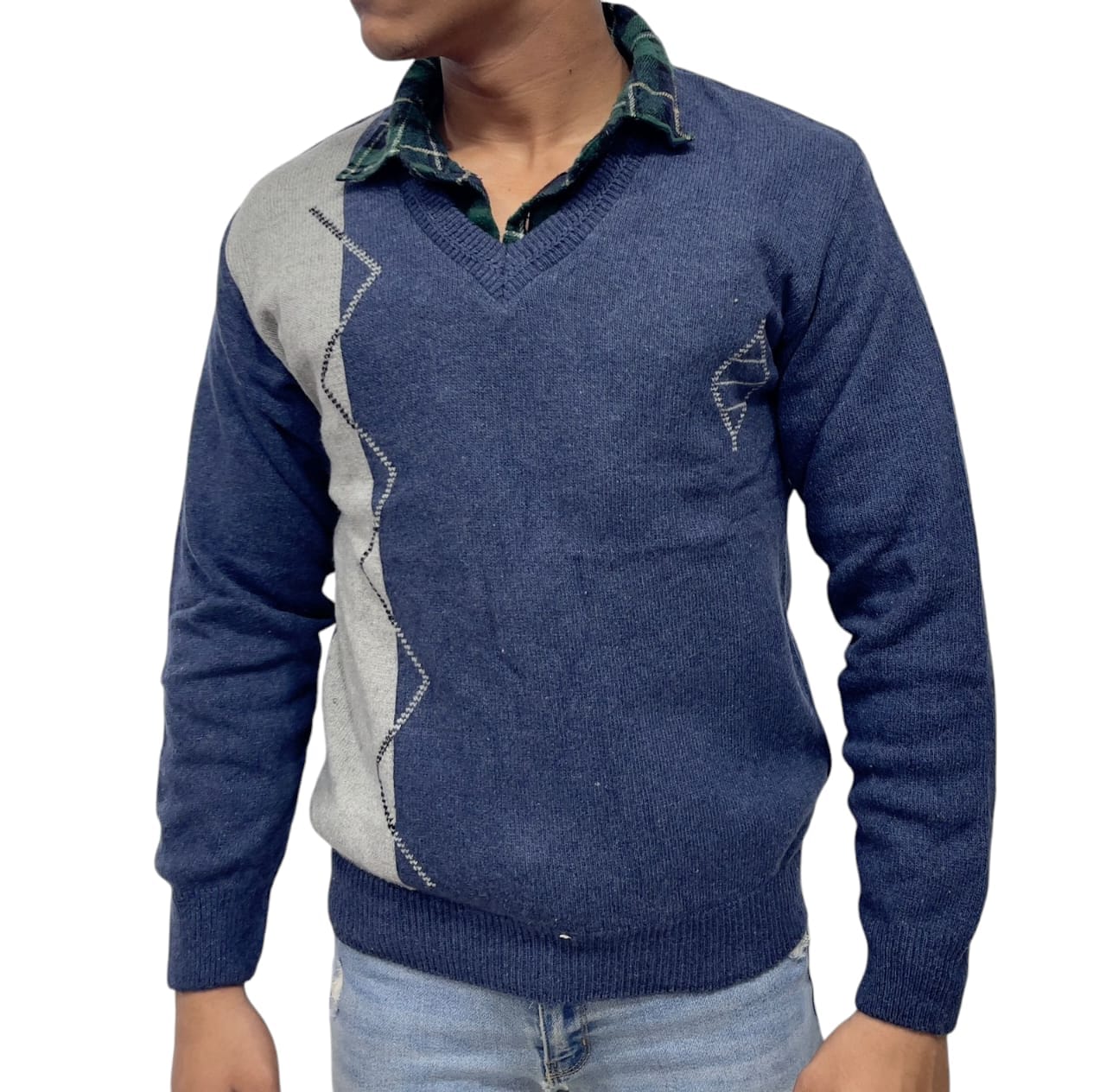 men's branded sweater