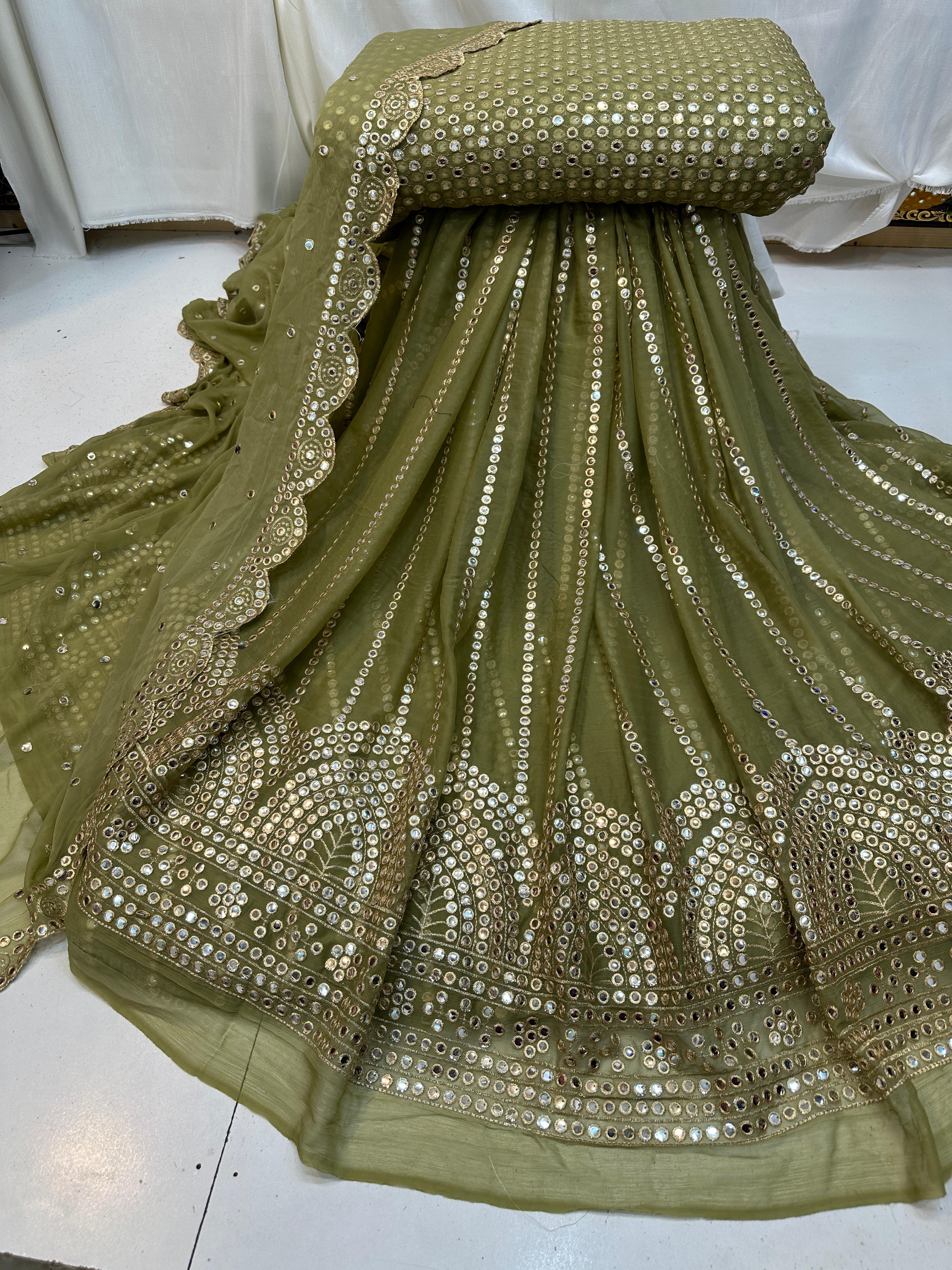 Luxury Lehenga Choli 9MM Work