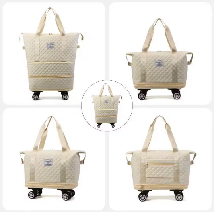 Imported duffle wheel rolling bag