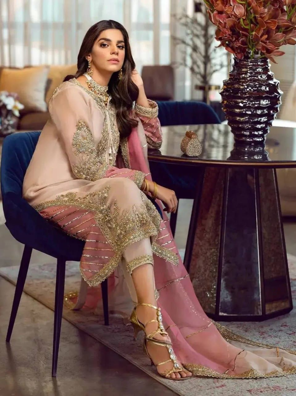 *PRESENTING SARA ROHAIL ASGHAR BRAND LUXURY HIT CODE*  *New Arrival Special Eid Collection* FABRIC 3