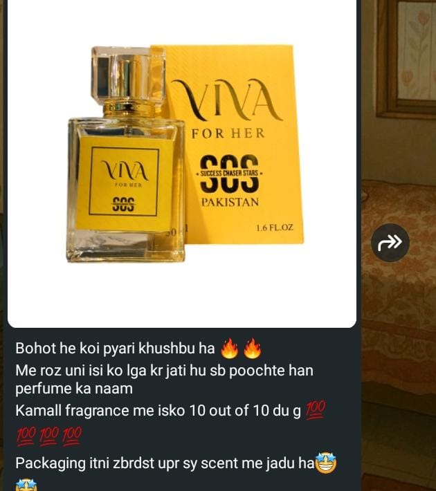 Viva for Her SCS Perfuem long lasting